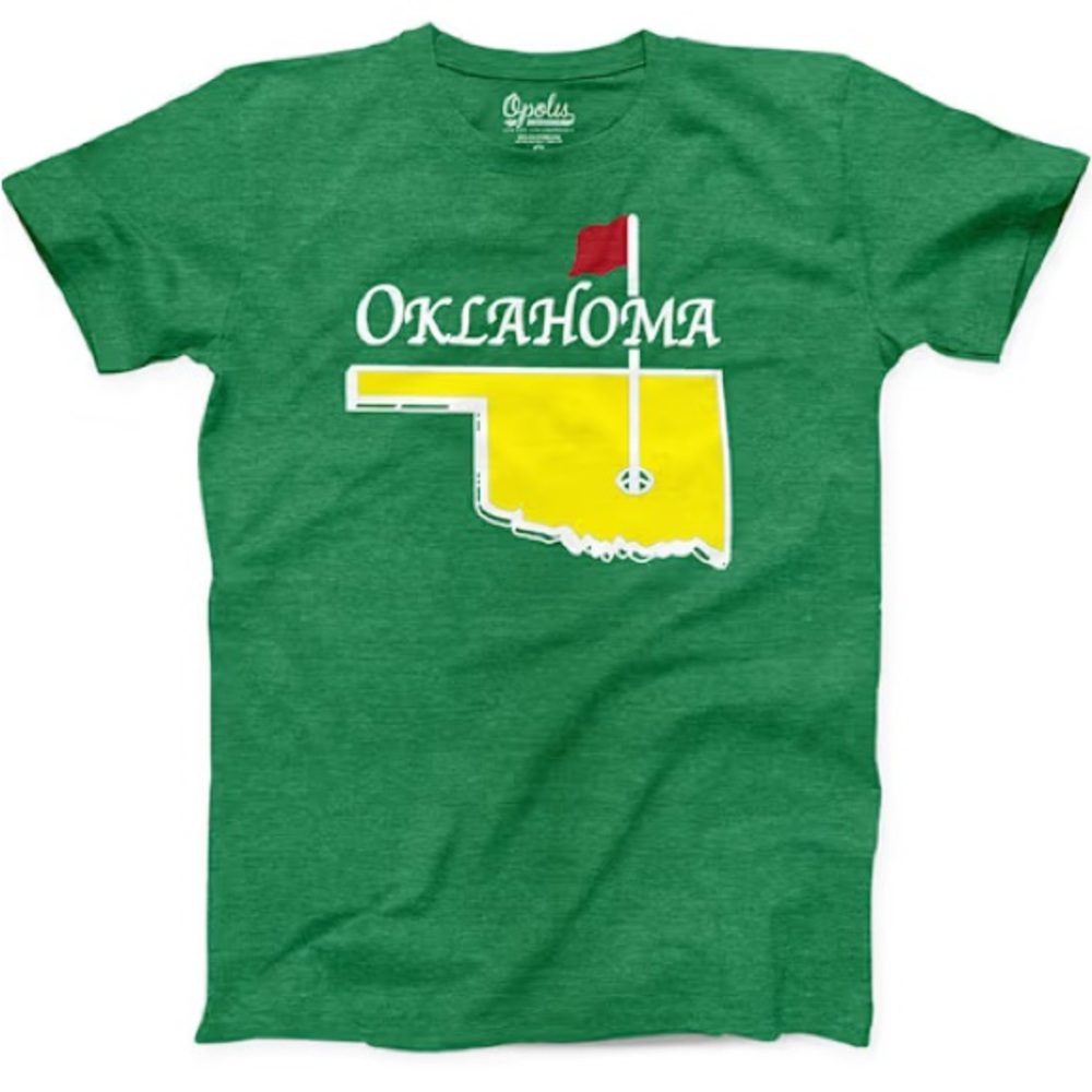 Oklahoma Masters Golf Graphic T-Shirt